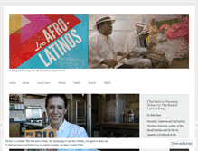 Tablet Screenshot of losafrolatinos.com